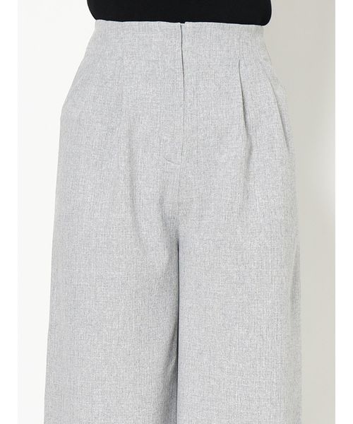 EMODA（エモダ）の「ヘムアップワイドパンツ（その他パンツ・レディース・ブラック/ベージュ/グレー・SMALL/MEDIUM）」の10枚目の写真