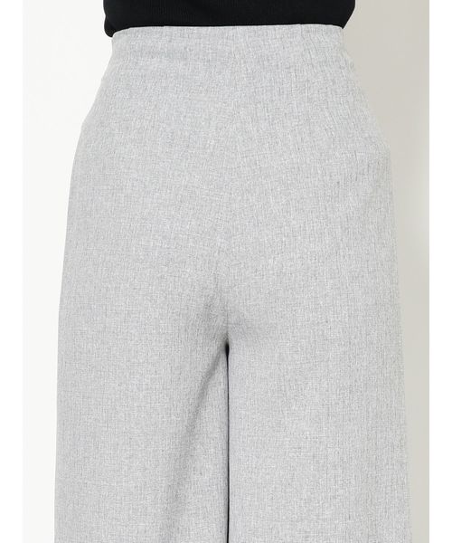 EMODA（エモダ）の「ヘムアップワイドパンツ（その他パンツ・レディース・ブラック/ベージュ/グレー・SMALL/MEDIUM）」の12枚目の写真