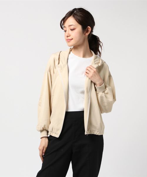 one way（ワンウェイ）の「ジョーゼットパーカー（その他アウター・レディース・ホワイト/ライトグレー/ライトピンク/ベージュ・M）」の3枚目の写真