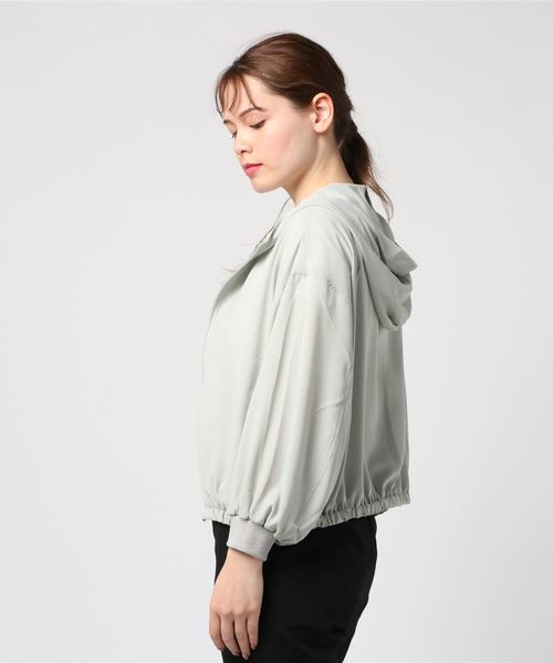 one way（ワンウェイ）の「ジョーゼットパーカー（その他アウター・レディース・ホワイト/ライトグレー/ライトピンク/ベージュ・M）」の7枚目の写真