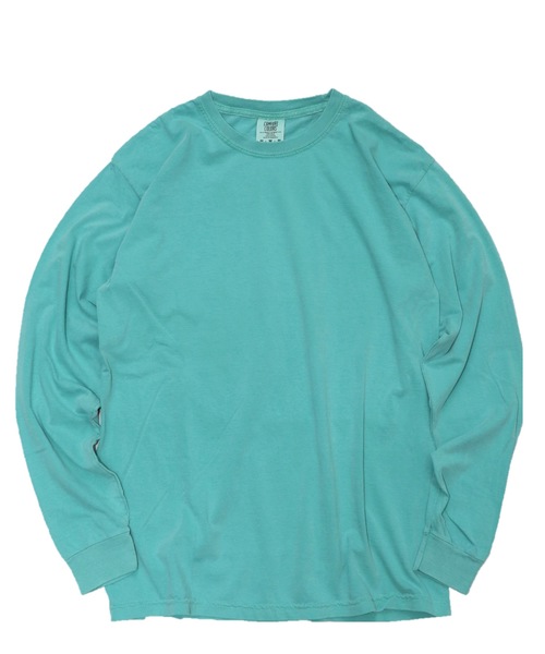 C.E.L.STORE（セルストア）の「COMFORT COLORS/コンフォートカラーズ GARMENT DYE LS（Tシャツ/カットソー・メンズ・ホワイト/オレンジ/エメラルド/ブラック/ネイビー・MEDIUM/X-LARGE/LARGE/SMALL）」の4枚目の写真
