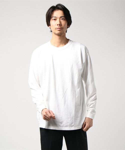 C.E.L.STORE（セルストア）の「COMFORT COLORS/コンフォートカラーズ GARMENT DYE LS（Tシャツ/カットソー・メンズ・ホワイト/オレンジ/エメラルド/ブラック/ネイビー・MEDIUM/X-LARGE/LARGE/SMALL）」の15枚目の写真