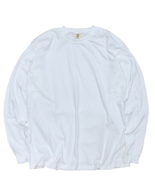 C.E.L.STORE（セルストア）の「COMFORT COLORS/コンフォートカラーズ GARMENT DYE LS（Tシャツ/カットソー・メンズ・ホワイト/オレンジ/エメラルド/ブラック/ネイビー・MEDIUM/X-LARGE/LARGE/SMALL）」の11枚目の写真