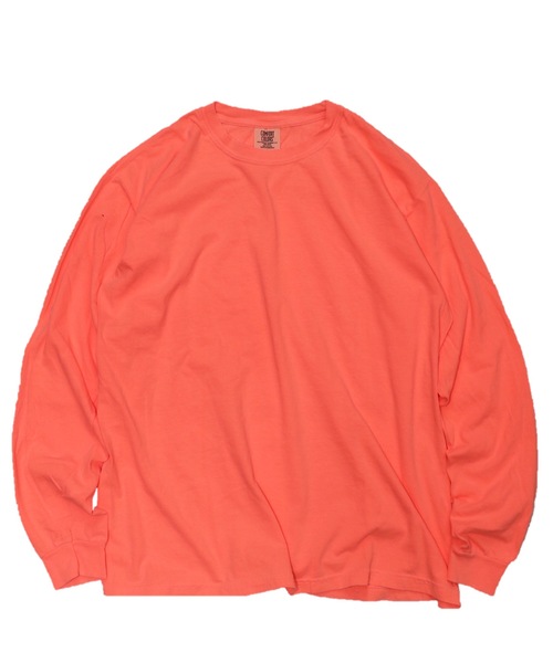 C.E.L.STORE（セルストア）の「COMFORT COLORS/コンフォートカラーズ GARMENT DYE LS（Tシャツ/カットソー・メンズ・ホワイト/オレンジ/エメラルド/ブラック/ネイビー・MEDIUM/X-LARGE/LARGE/SMALL）」の8枚目の写真