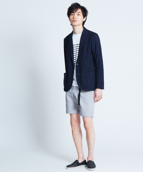 ABAHOUSE GRAY(アバハウスグレイ)の「【展開店舗限定】【セットアップ対応】ランダムパイルジャケット(テーラードジャケット・メンズ・ライトグレー/ネイビー/ダークネイビー・46/48/50)」の6枚目の写真