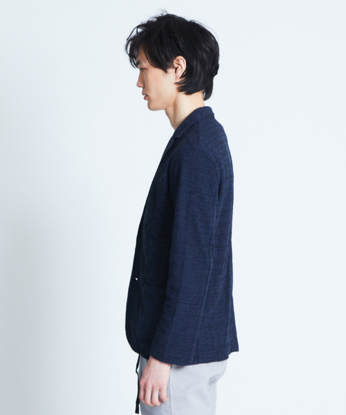 ABAHOUSE GRAY(アバハウスグレイ)の「【展開店舗限定】【セットアップ対応】ランダムパイルジャケット(テーラードジャケット・メンズ・ライトグレー/ネイビー/ダークネイビー・46/48/50)」の18枚目の写真