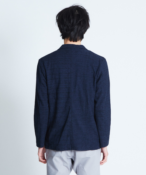ABAHOUSE GRAY(アバハウスグレイ)の「【展開店舗限定】【セットアップ対応】ランダムパイルジャケット(テーラードジャケット・メンズ・ライトグレー/ネイビー/ダークネイビー・46/48/50)」の13枚目の写真