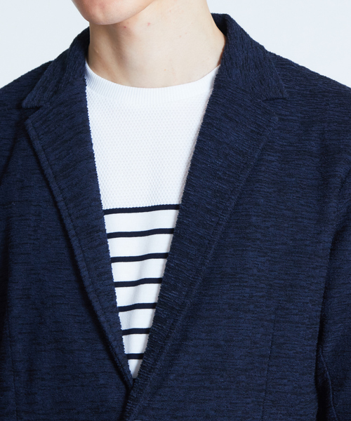 ABAHOUSE GRAY(アバハウスグレイ)の「【展開店舗限定】【セットアップ対応】ランダムパイルジャケット(テーラードジャケット・メンズ・ライトグレー/ネイビー/ダークネイビー・46/48/50)」の16枚目の写真