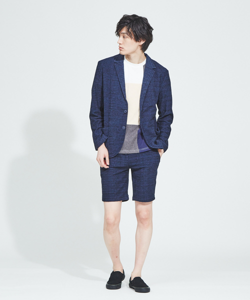 ABAHOUSE GRAY(アバハウスグレイ)の「【展開店舗限定】【セットアップ対応】ランダムパイルジャケット(テーラードジャケット・メンズ・ライトグレー/ネイビー/ダークネイビー・46/48/50)」の17枚目の写真