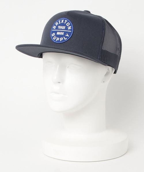 BRIXTON(ブリクストン)の「OATH III MESH CAP(キャップ)」|ネイビー