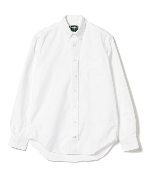 GITMAN VINTAGE(ギットマン ヴィンテージ)の「Gitman Vintage / オックスフォード ボタンダウンシャツ ホワイト <MEN>(シャツ/ブラウス・メンズ・ホワイト・LARGE)」の3枚目の写真