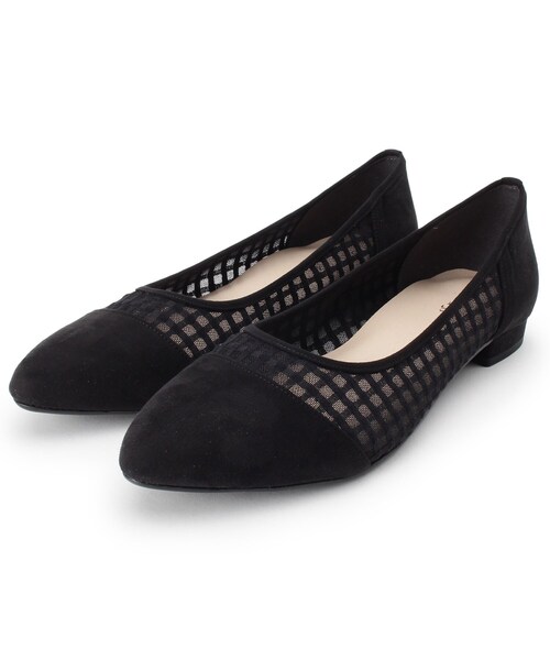 grove（グローブ）の「【22.0-25.0まで/日本製】やわここち(R)パンプス(2.0cm)（パンプス・レディース・ブラック/ライトベージュ/ブラック系1/ベージュ系その他7/ブラウン系4・20/25/30/35/40/45/50）」の3枚目の写真