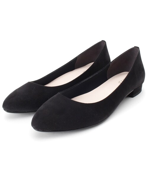 grove（グローブ）の「【22.0-25.0まで/日本製】やわここち(R)パンプス(2.0cm)（パンプス・レディース・ブラック/ライトベージュ/ブラック系1/ベージュ系その他7/ブラウン系4・20/25/30/35/40/45/50）」の2枚目の写真