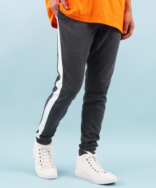 Beautiful Harmony（ビューティフルハーモニー）の「スウェット ライン パンツ（スウェットパンツ・メンズ・ブラック系その他3/グレー系その他3/グレー系その他6/ブルー系その他3/ブラック系その他2/グレー系その他/ベージュ系その他/ベージュ系その他2/グリーン系その他/ホワイト系その他/ホワイト系その他2/ホワイト系その他3/ブラック系その他/グレー系その他2/グレー系その他4/グレー系その他5/ブルー系その他/ブルー系その他2・LARGE/MEDIUM/X-LARGE/SMALL）」の11枚目の写真