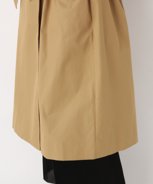 GLOBAL WORK（グローバルワーク）の「軽やかロングトレンチコート/844881（トレンチコート・レディース・ダークブラウン/ベージュ・FREE）」の16枚目の写真