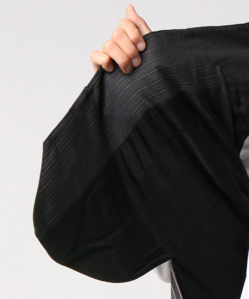 C DIEM(カルペディエム)の「C DIEM(カルペディエム)ストライプベスト(ベスト・メンズ・グレー/ブラック・S/M)」の4枚目の写真