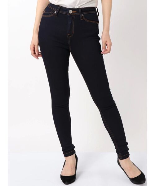 EMODA（エモダ）の「【ELDER】NUDEジャストウエストデニム（デニムパンツ・レディース・ブラック/インディゴブルー/その他1・SMALL/MEDIUM/X-SMALL）」の3枚目の写真