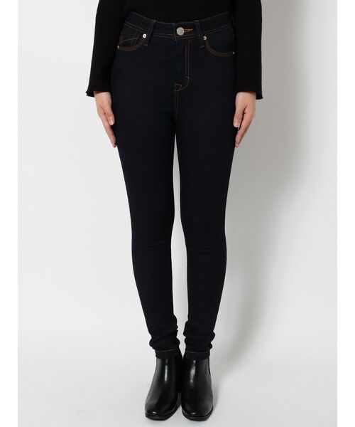 EMODA（エモダ）の「【ELDER】NUDEジャストウエストデニム（デニムパンツ・レディース・ブラック/インディゴブルー/その他1・SMALL/MEDIUM/X-SMALL）」の4枚目の写真