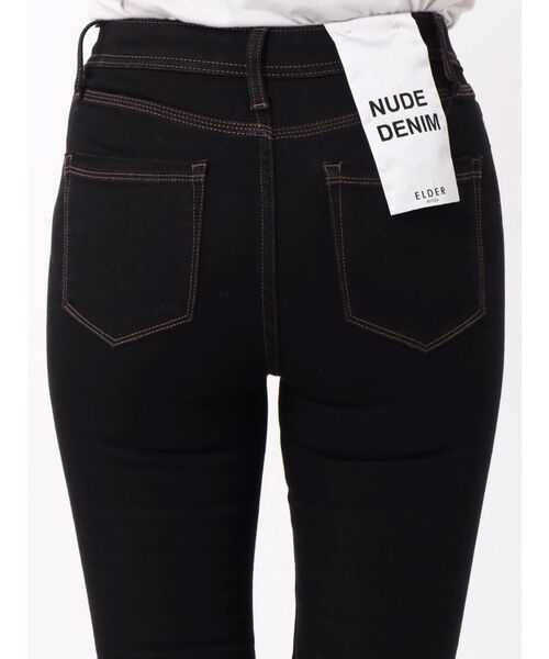 EMODA（エモダ）の「【ELDER】NUDEジャストウエストデニム（デニムパンツ・レディース・ブラック/インディゴブルー/その他1・SMALL/MEDIUM/X-SMALL）」の10枚目の写真