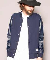 MONKEY TIME | MT ∴ カット フェイクレザー アワード ジャケット/アウター(ブルゾン)