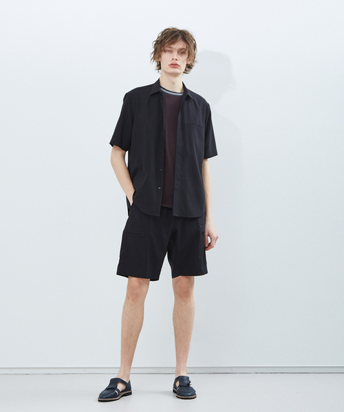 ABAHOUSE(アバハウス)の「【セットアップ対応】リネンライク ストレッチ ウェザー シャツ(シャツ/ブラウス・メンズ・ブラック/カーキ/ブルー系その他・44/46/48)」の20枚目の写真