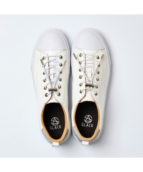 STUDIOUS SELECT（ステュディオスセレクト）の「【SLACK】CLUDE GL/SL1705（スニーカー・メンズ・ホワイト/ブラック/ブラック系その他・28.5/26.5/27.5）」の11枚目の写真