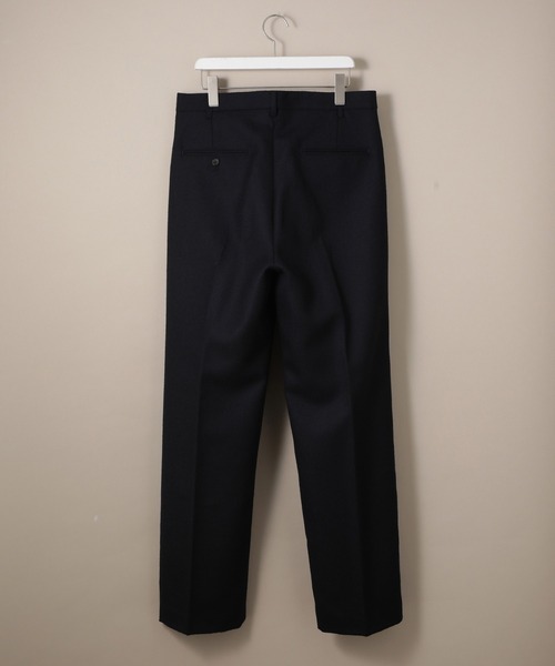 ADAM ET ROPE'(アダムエロペ)の「【BISHU】フランネルスラックス(スラックス・メンズ・ネイビー/カーキ・S/M/L)」の6枚目の写真