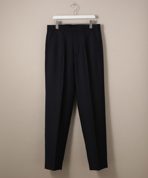 ADAM ET ROPE'(アダムエロペ)の「【BISHU】フランネルスラックス(スラックス・メンズ・ネイビー/カーキ・S/M/L)」の10枚目の写真