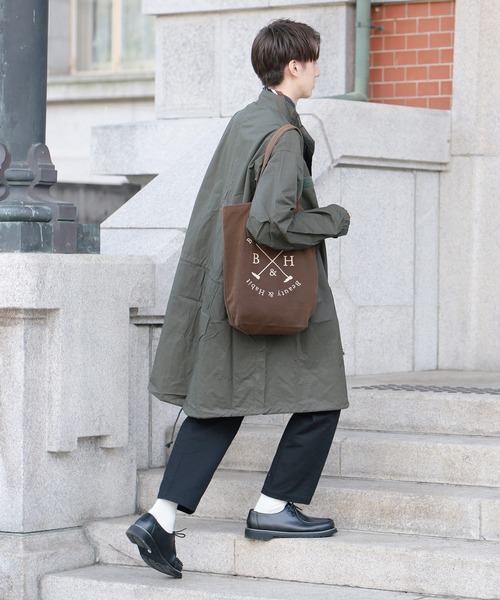 Beauty&Habit(ビューティアンドハビット)の「【Beauty&Habit】センタープレスアンクル丈テーパードチノパンツ(チノパンツ・メンズ・ブラック/ベージュ/カーキ・M/L)」の11枚目の写真