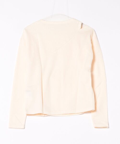 STYLEBLOCK（スタイルブロック）の「接結起毛フライス釦デザイントップス（ニット/セーター・レディース・モカ/パープル/ブラウン/アイボリー・M）」の6枚目の写真