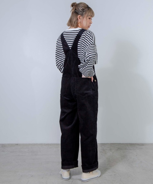 WEGO（ウィゴー）の「WEGO/だぼそでボーダーTシャツ（Tシャツ/カットソー・レディース・グリーン系その他5/ベージュ系その他5/ブラック系その他5・FREE）」の8枚目の写真