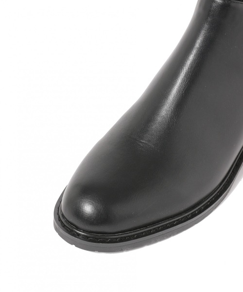 LEPSIM（レプシィム）の「ソックスショートブーツ　921386（ブーツ・レディース・ブラック/グレイッシュベージュ・SMALL/MEDIUM/LARGE）」の8枚目の写真