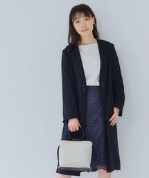 green label relaxing | CS Wクロス ノーラペル コート(ノーカラーコート)