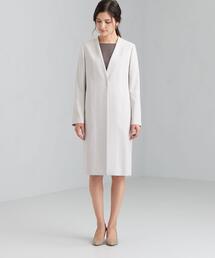 green label relaxing | CS Wクロス ノーラペル コート(ノーカラーコート)