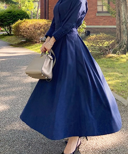 JENNE クラシックリッチフレアワンピース Mサイズ