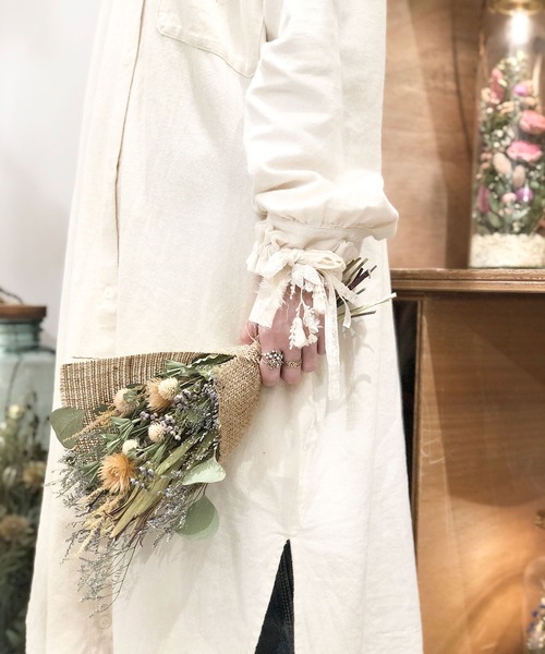 m.soeur（エムスール）の「リボンレースのシュシュ＊（シュシュ・レディース・ホワイト/ブラック/パープル/ブルー・FREE）」の5枚目の写真