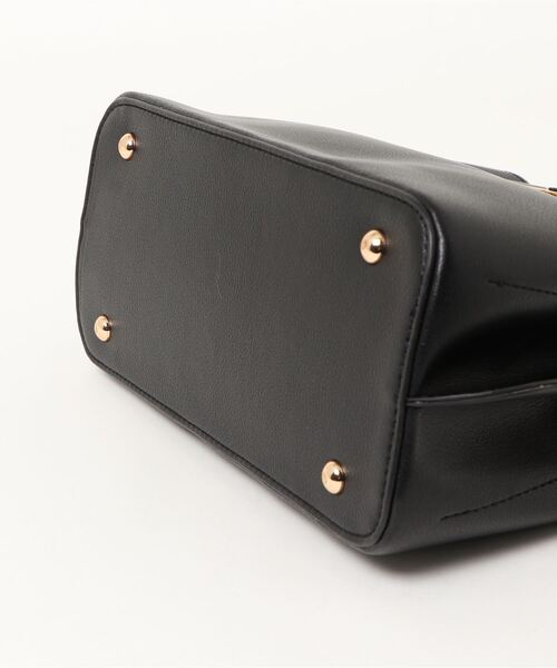 VitaFelice(ヴィータフェリーチェ)の「2wayハンドバッグ トートバッグ(トートバッグ・レディース・グリーン系その他/ベージュ系その他/ブラック/オフホワイト/スモークピンク・FREE)」の8枚目の写真