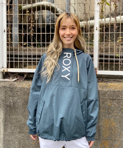 ROXY(ロキシー)の「ROXY/ロキシー ナイロンジャケット RJK211059(ナイロンジャケット・レディース・パープル/ベージュ/ネイビー・S/M)」の2枚目の写真