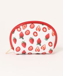 flapper_bags（フラッパー）の「いちごプリントラウンドポーチ（ポーチ・キッズ）」