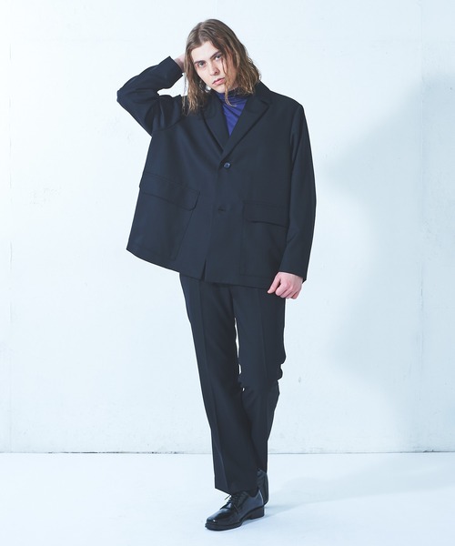 【Lui's（ルイス）】セットアップ（ジャケット、パンツ）別売り可 Lui's（ルイス）の「ウォーム1Bオーバージャケット/セットアップ