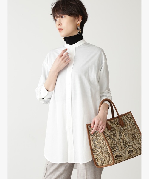 バックスリットシャツ シャツ ブラウス N N Natural Beauty Basic エヌエヌナチュラルビューティーベーシック のファッション通販 Zozotown