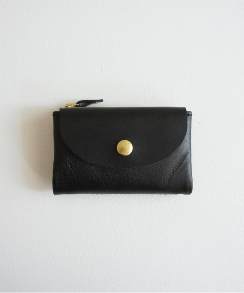 Ag+LEATHER BLACK&WHITE 抗菌SMART KEY CASE（キーケース/キー