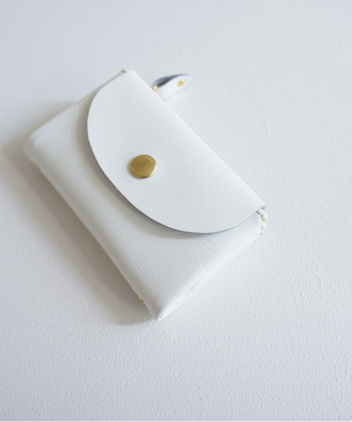 Ag+LEATHER BLACK&WHITE 抗菌SMART KEY CASE（キーケース/キー