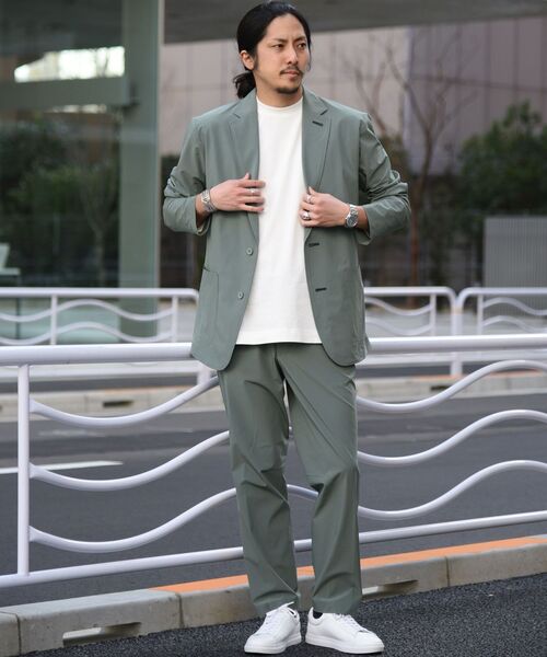SHIPS(シップス)の「【WEB限定】SHIPS: 形態安定 防シワ加工 テレワーク ビズ リラックスフィット クルーネック Tシャツ (ロンT)(Tシャツ/カットソー・メンズ・ホワイト/チャコールグレー/ネイビー/ブルー・SMALL/MEDIUM/LARGE/X-LARGE/XX-LARGE)」の5枚目の写真