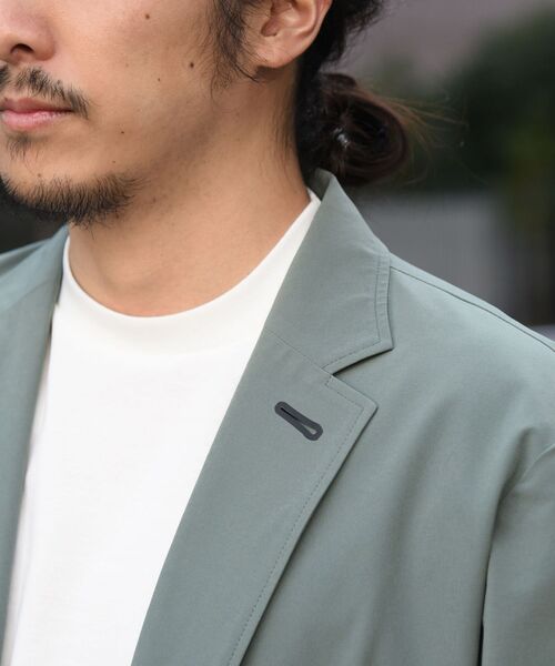 SHIPS(シップス)の「【WEB限定】SHIPS: 形態安定 防シワ加工 テレワーク ビズ リラックスフィット クルーネック Tシャツ (ロンT)(Tシャツ/カットソー・メンズ・ホワイト/チャコールグレー/ネイビー/ブルー・SMALL/MEDIUM/LARGE/X-LARGE/XX-LARGE)」の10枚目の写真