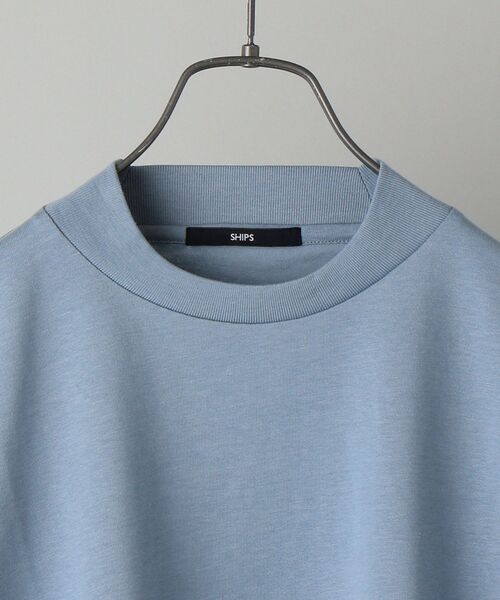 SHIPS(シップス)の「【WEB限定】SHIPS: 形態安定 防シワ加工 テレワーク ビズ リラックスフィット クルーネック Tシャツ (ロンT)(Tシャツ/カットソー・メンズ・ホワイト/チャコールグレー/ネイビー/ブルー・SMALL/MEDIUM/LARGE/X-LARGE/XX-LARGE)」の17枚目の写真