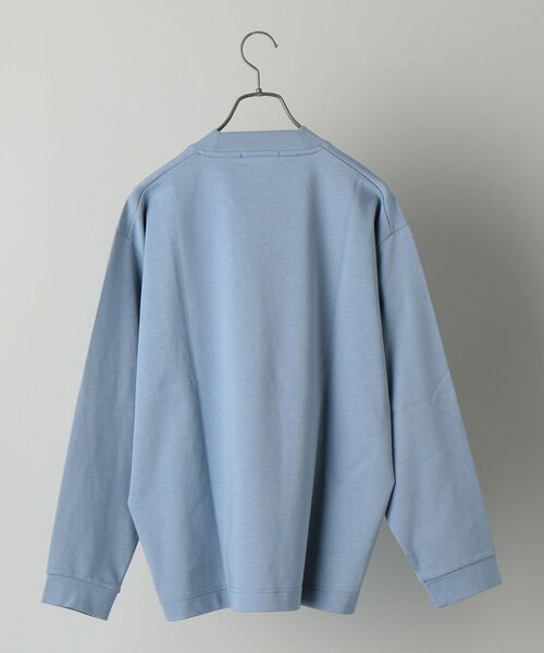 SHIPS(シップス)の「【WEB限定】SHIPS: 形態安定 防シワ加工 テレワーク ビズ リラックスフィット クルーネック Tシャツ (ロンT)(Tシャツ/カットソー・メンズ・ホワイト/チャコールグレー/ネイビー/ブルー・SMALL/MEDIUM/LARGE/X-LARGE/XX-LARGE)」の20枚目の写真