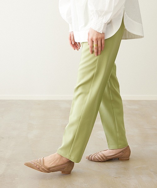 JELLY BEANS(ジェリービーンズ)の「シアーコンビフラットパンプス(204-32633)JELLY BEANS(ジェリービーンズ)(パンプス・レディース・ブラック/ベージュ/イエロー・23/24/22.5/24.5/23.5)」の7枚目の写真