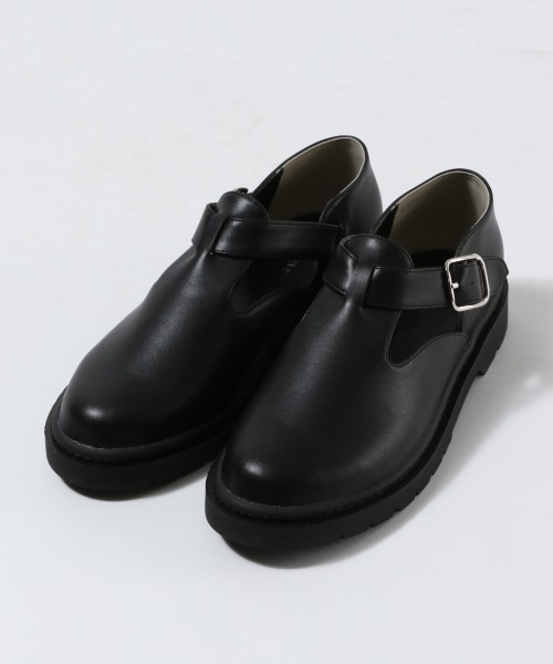 RAGEBLUE（レイジブルー）の「ストラップシューズ/930835（ローファー・メンズ・ブラック・MEDIUM/LARGE）」の4枚目の写真