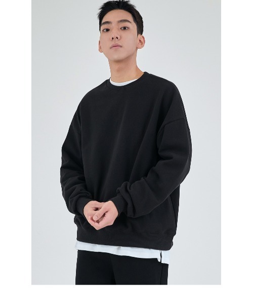 ACOVER(オコボ)の「『ACOVER/オコボ』TUMBLE SWEAT SHIRT/タンブル ロングスリーブ スウェットシャツ(スウェット・レディース・ブラック/イエロー/ネイビー/ブルー/ピンク/アイボリー/グレー/ライトグリーン・M/L)」の13枚目の写真